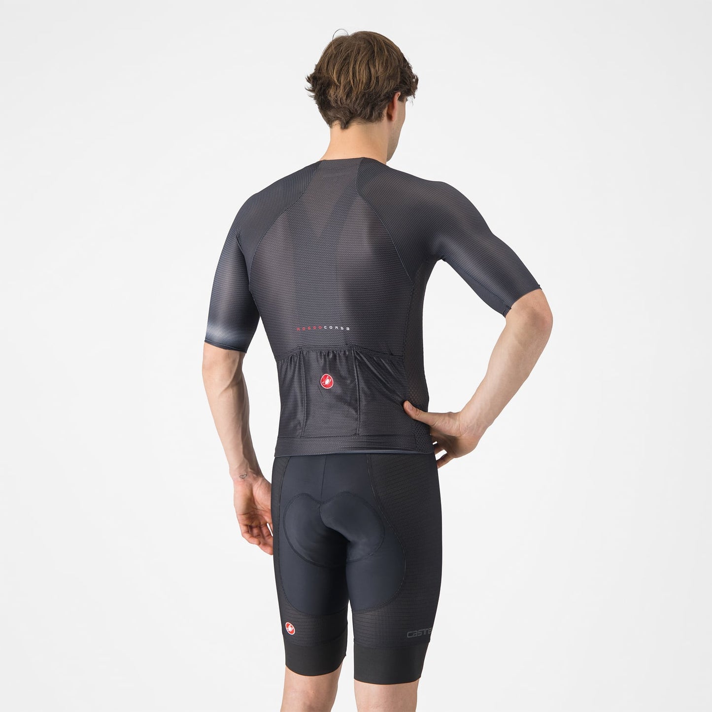 Cykelshorts med Axelband CASTELLI A/C Svart