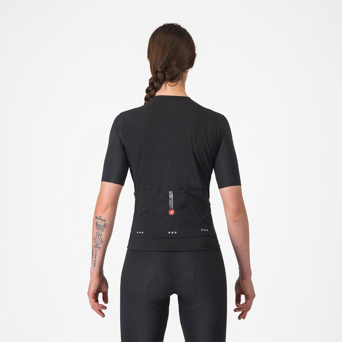 Maglia CASTELLI PREMIO EVO Donna Maniche Corte Nero