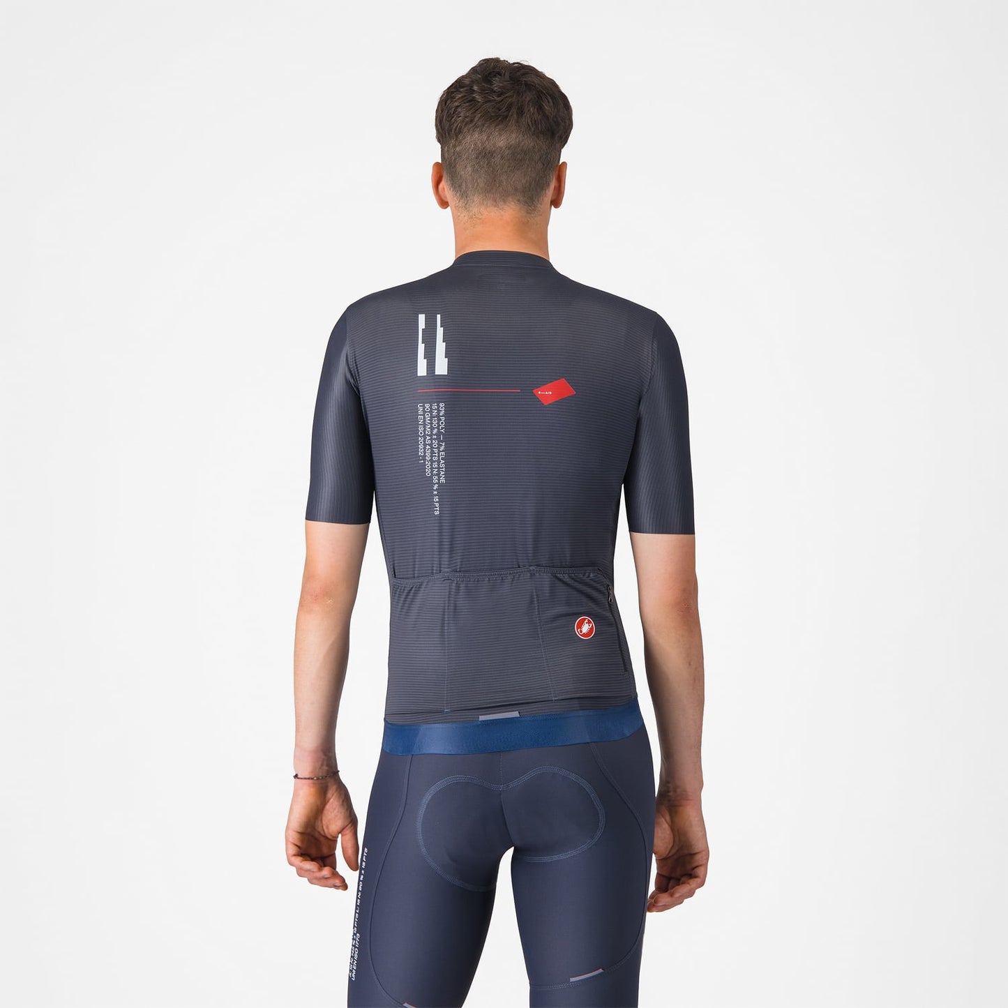 Trikot CASTELLI ESPRESSO R--A/D Kurzarm Blau