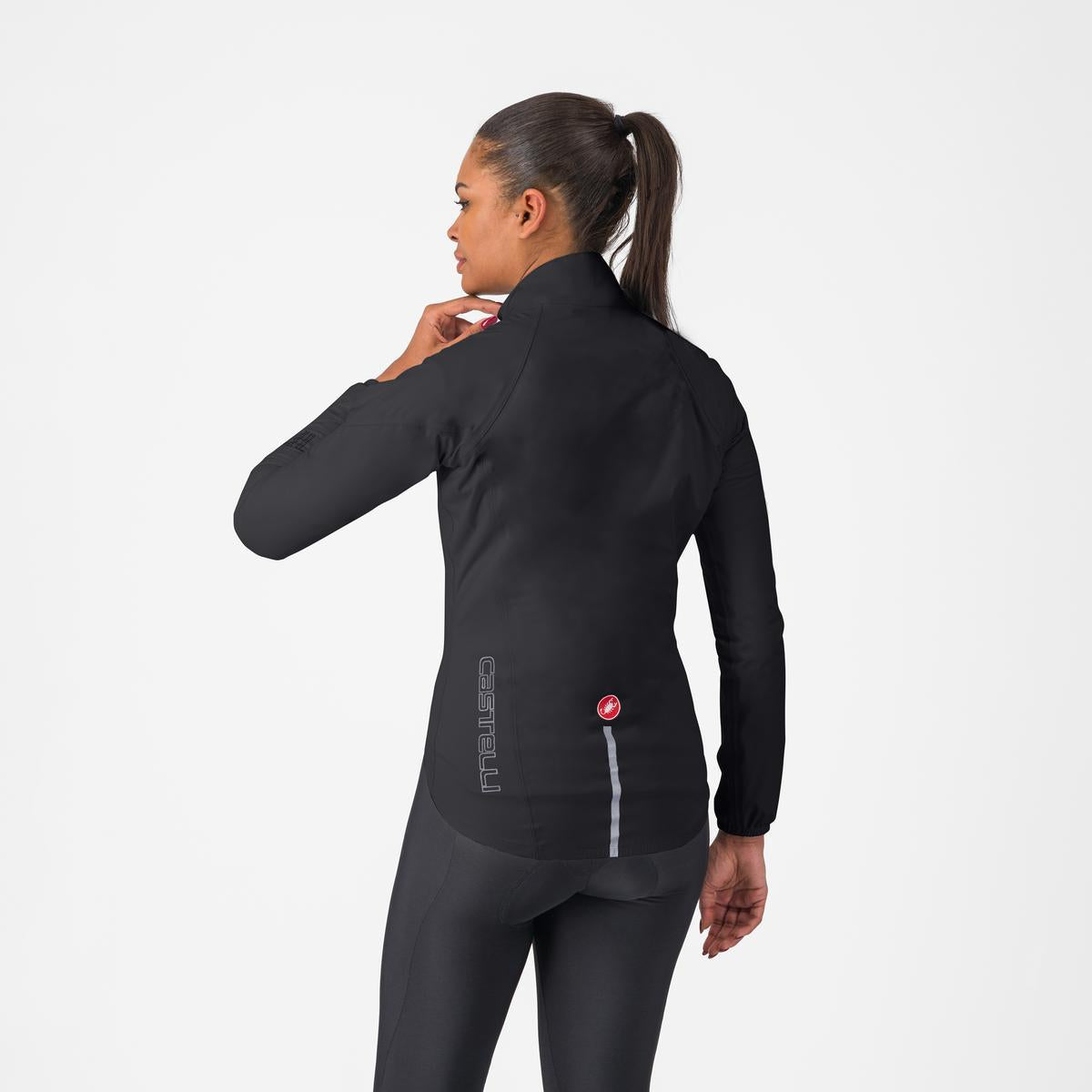Giacca CASTELLI EMERGENCY 3 RAIN Donna Nero