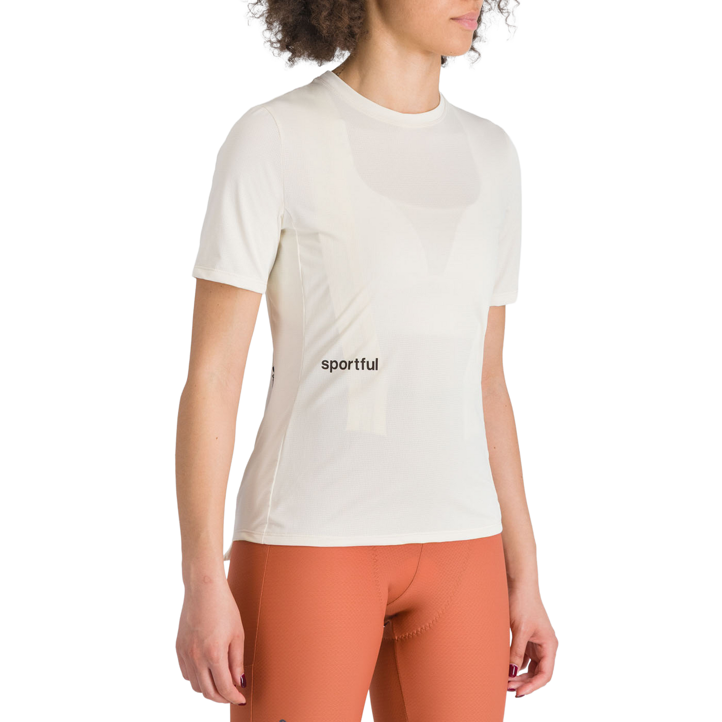 Maillot SPORTFUL SUPERGIARA TEE Manches Courtes Femme Crème