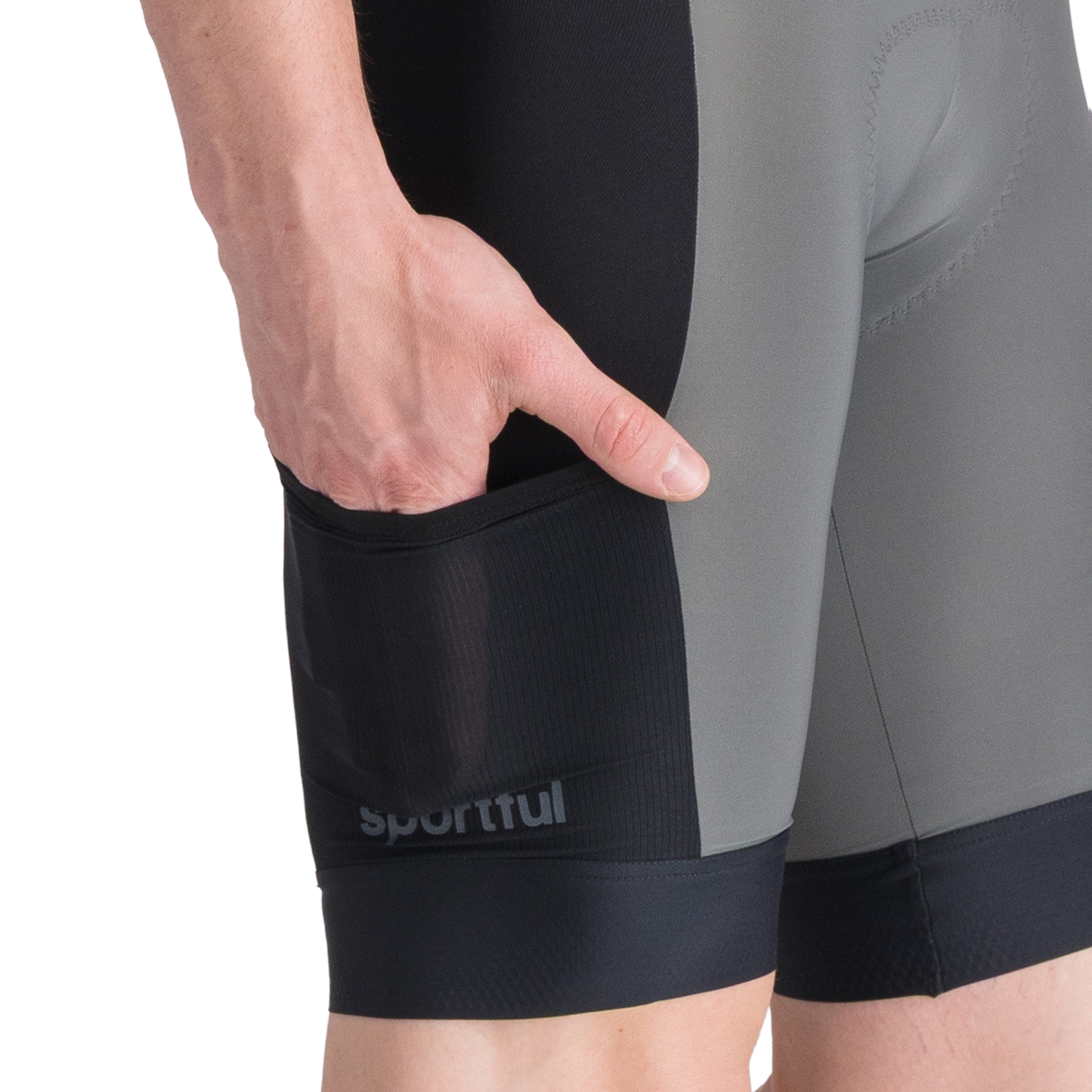 Cuissard Court à bretelles SPORTFUL SUPERGIARA 2 Gris/Noir