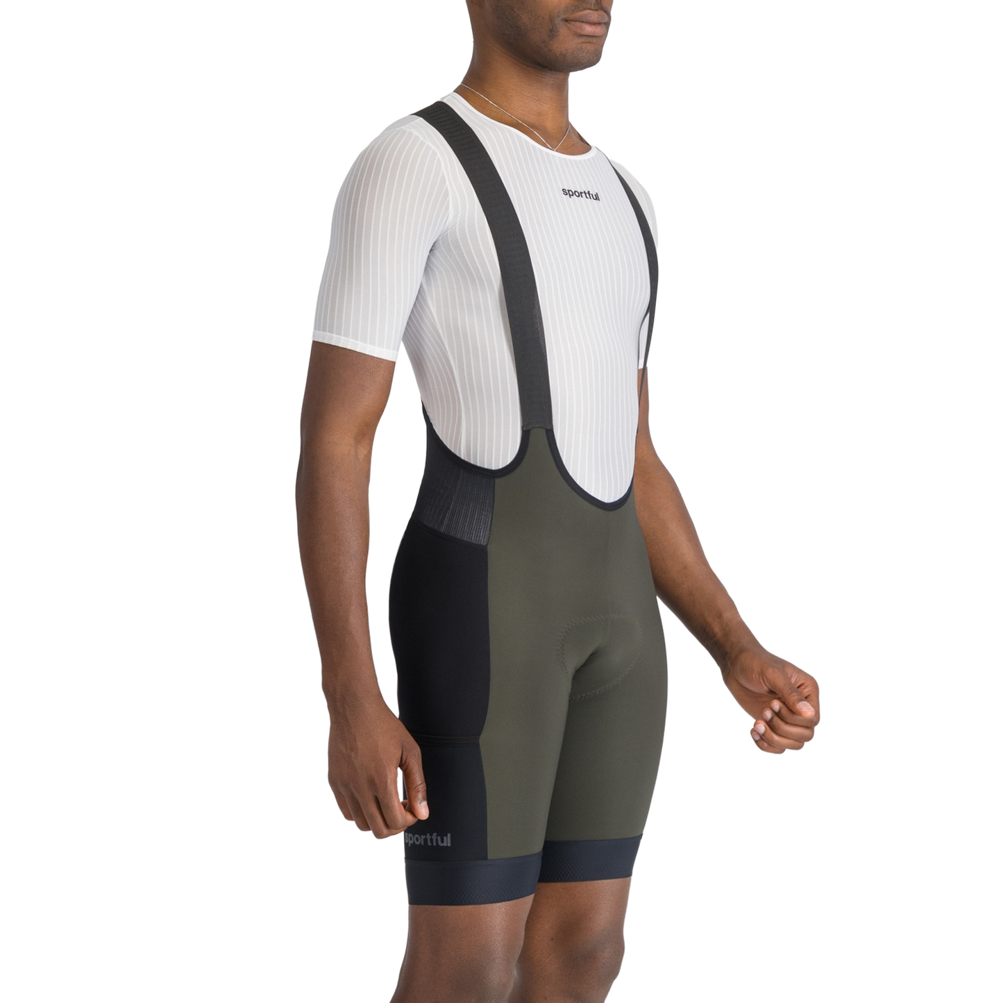 Cuissard Court à bretelles SPORTFUL SUPERGIARA 2 Kaki/Noir