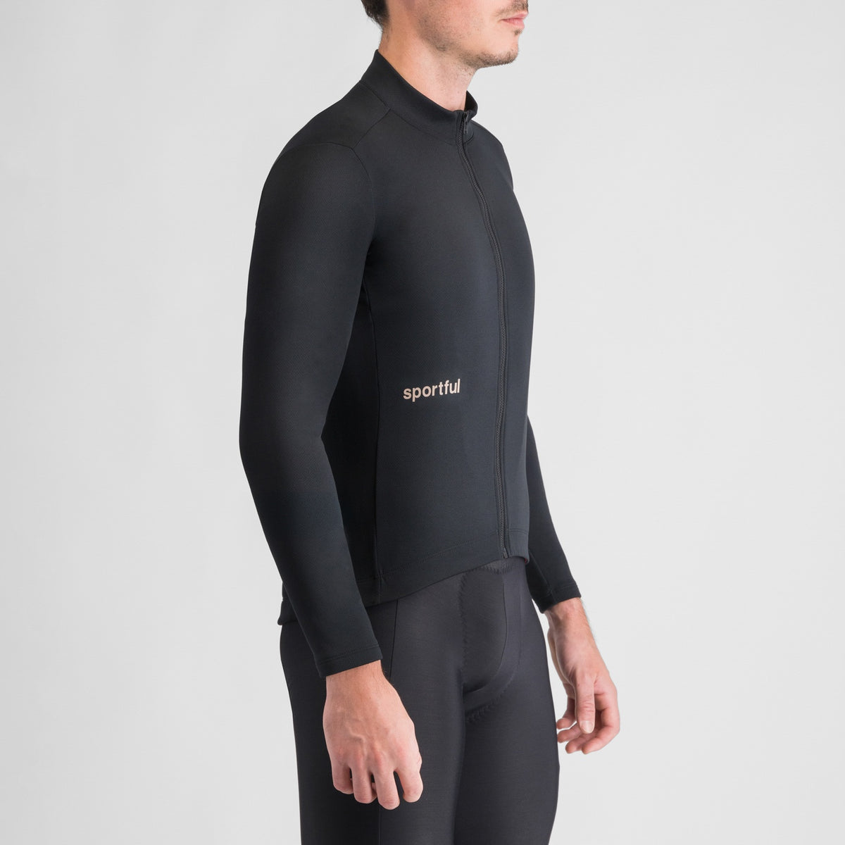 Maglia SPORTFUL CLASSIC a maniche lunghe nera