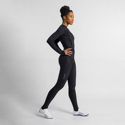SPORTFUL SUPERNOVA naiste mustad pikad traksidega püksid