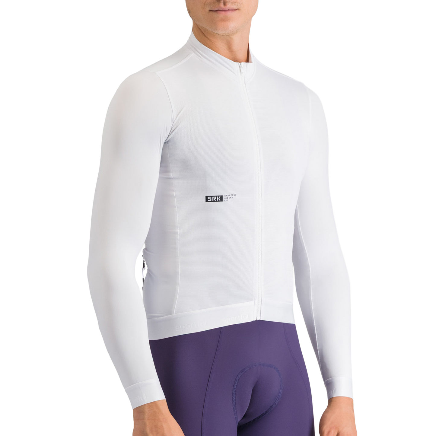 Trikot SPORTFUL SRK Lange Ärmel Weiß