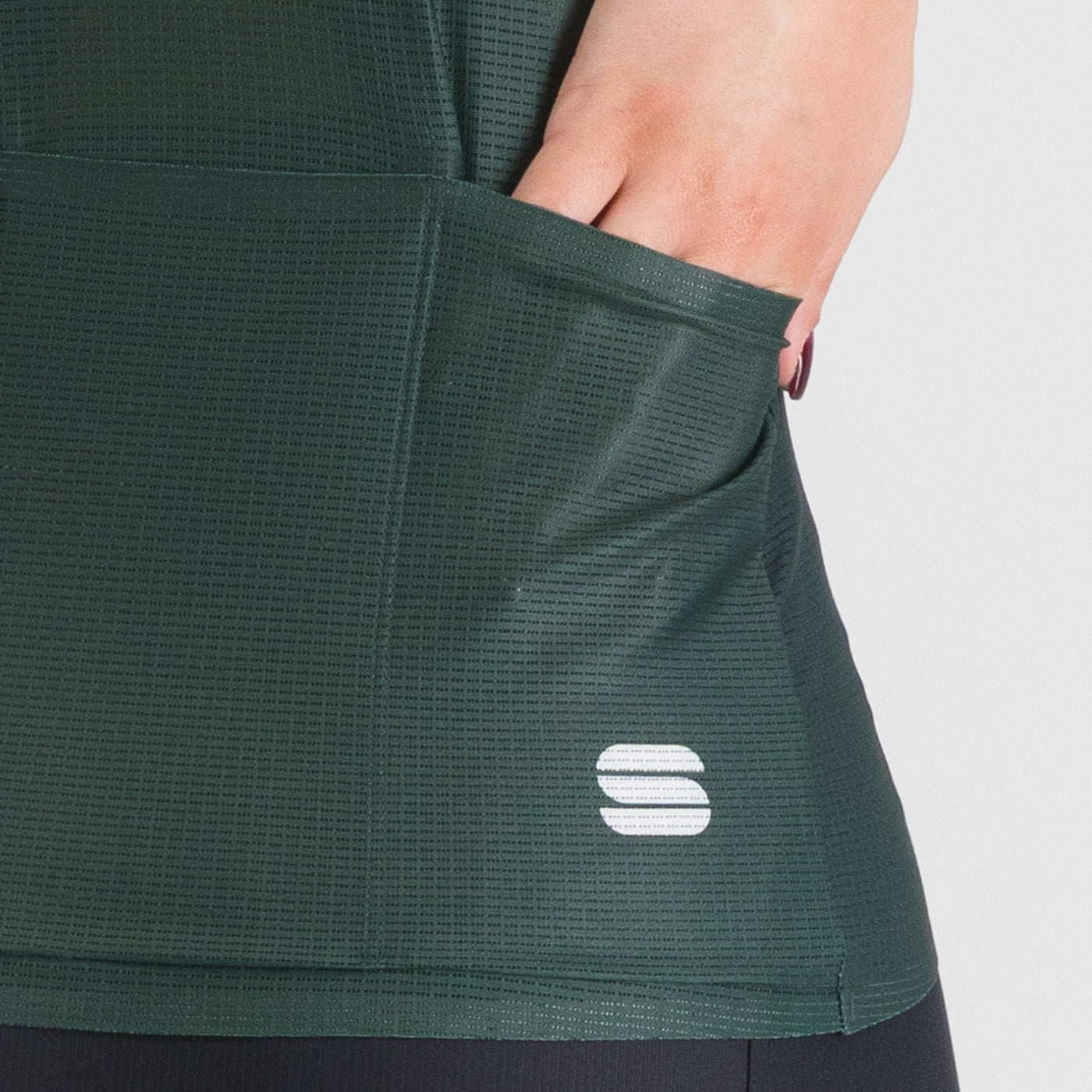 Maillot SPORTFUL LIGHT 2 Manches Courtes Femme Kaki