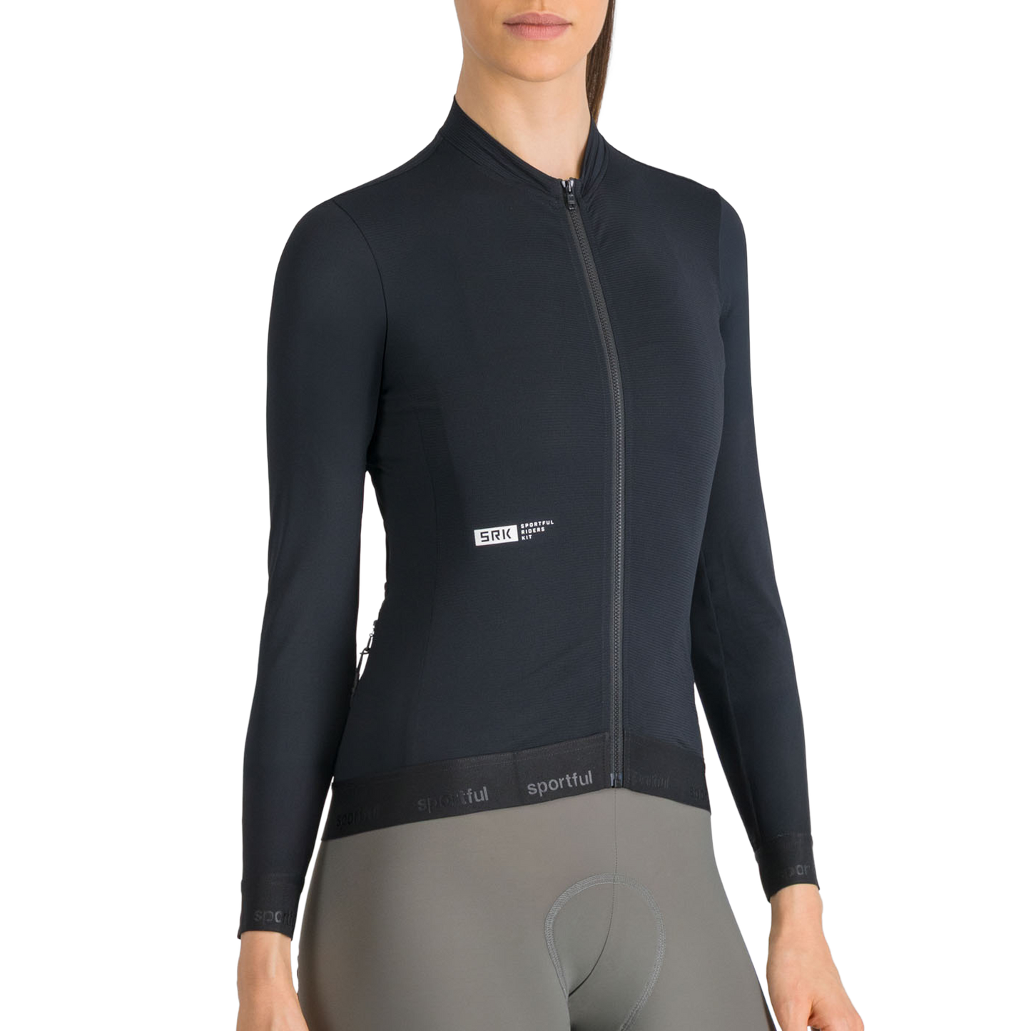 Maglia SPORTFUL SRK Maniche Lunghe Donna Nero