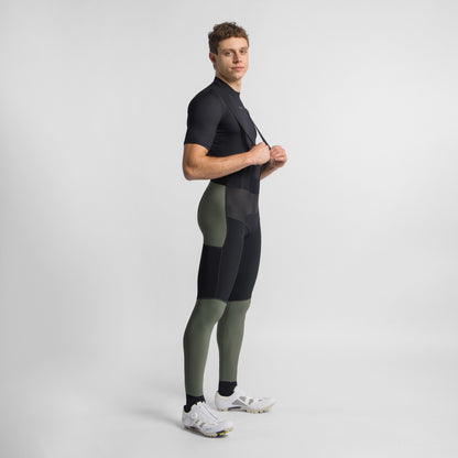 SPORTFUL SUPERGIARA 2 rohelised/mustad pikad traksidega püksid