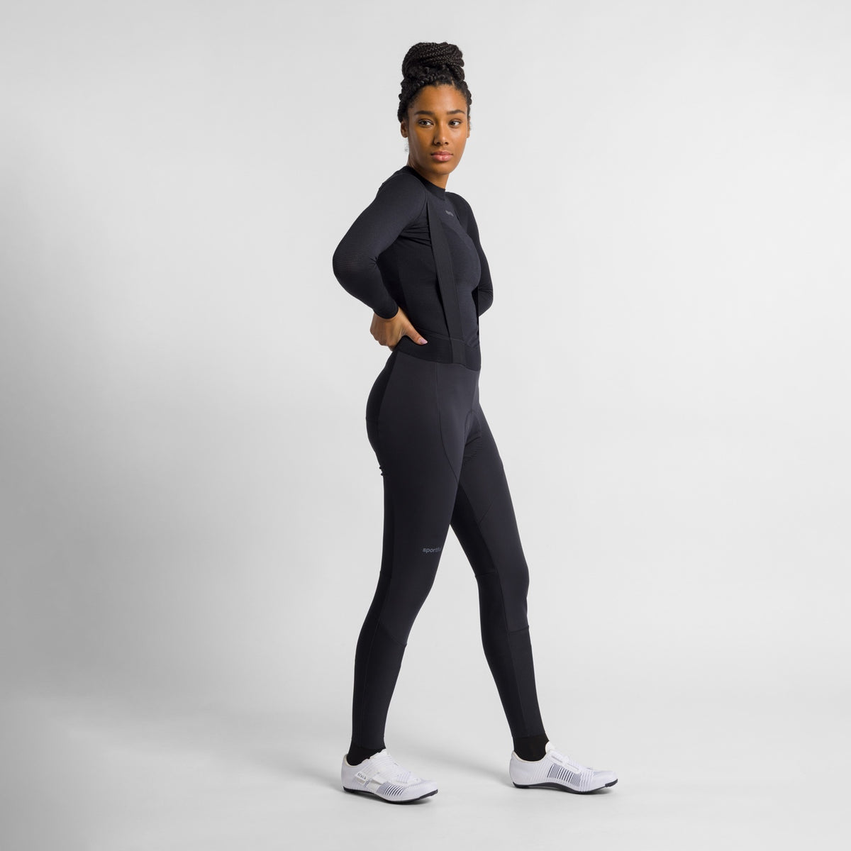 Calças com Alças SPORTFUL DEEPWINTER Mulher Preto