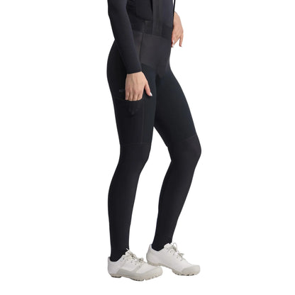 SPORTFUL SUPERGIARA 2 naiste mustad pikad traksidega püksid