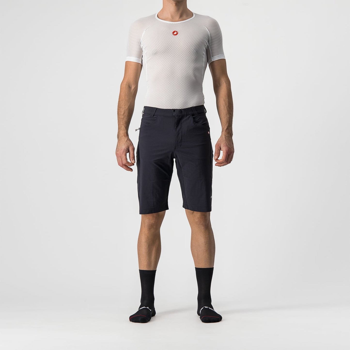 Šort CASTELLI UNLIMITED BAGGY Černý