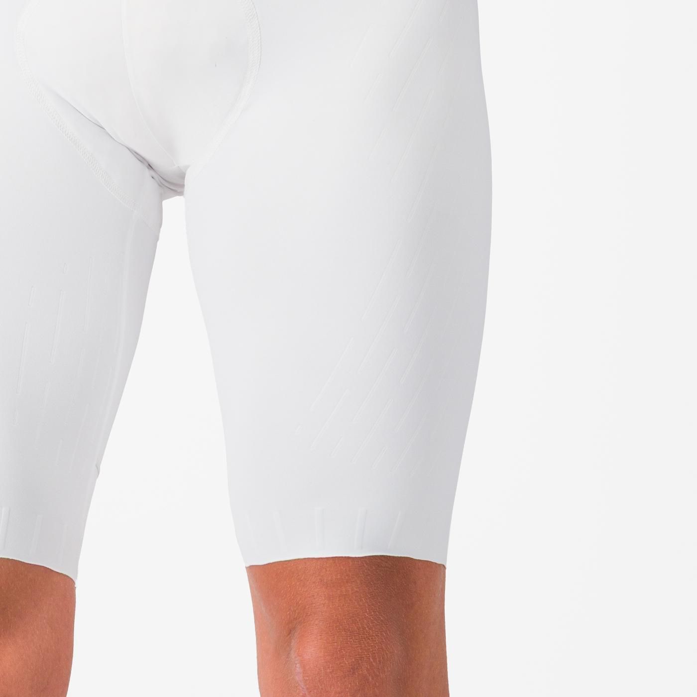 Cuissard Court à Bretelles CASTELLI FREE AERO RACE S Blanc