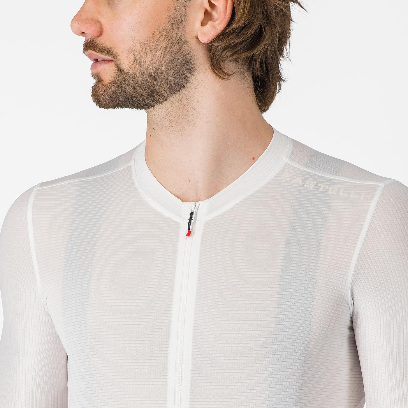 Maillot CASTELLI ESPRESSO 2 Manches Courtes Ivoire