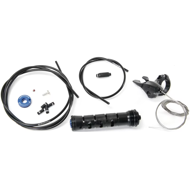 Uppgraderingskit med ROCKSHOX ONELOC-reglage 10 mm, uppe till höger/nere till vänster, för MCRL-patron #00.4318.002.017