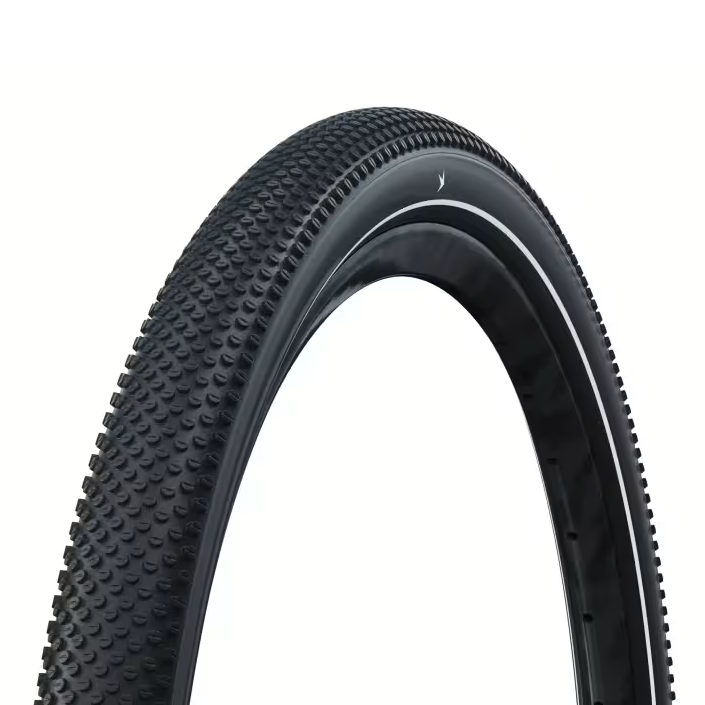 Dæk SCHWALBE G-ONE ALLROUND RaceGuard Addix Green 700x57c Tubeless Ready Sort Reflex
