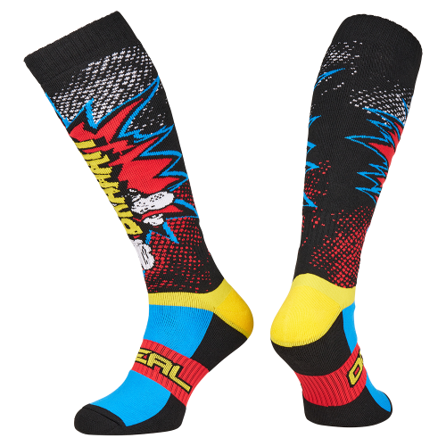 Calcetines O'NEAL PRO MX BRAAAPP Negro/Multicolor