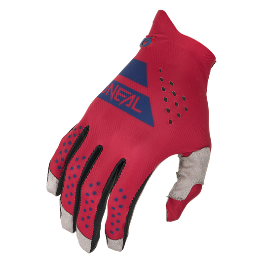 Handschuhe O'NEAL PIN IT SLIP ON Rot/Blau