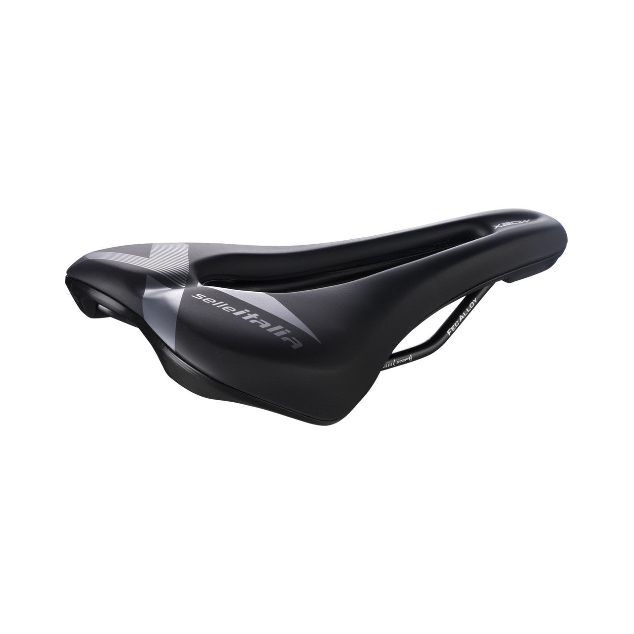 Sæde SELLE ITALIA X-BOW SUPERFLOW S3 145 mm Stål Skinne