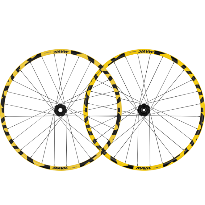 Paire de Roues MAVIC DEEMAX DH YLW 29" 20x110mm/12x157mm Super Boost