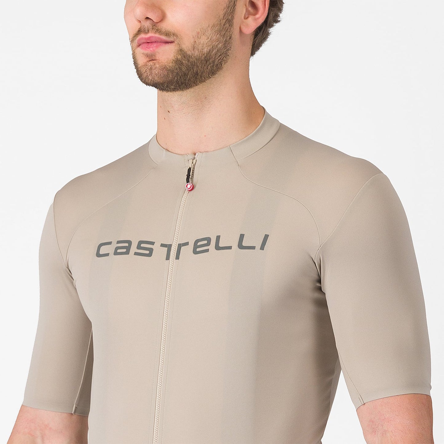 Tröja CASTELLI PROLOGO LITE Korta Ärmar Beige