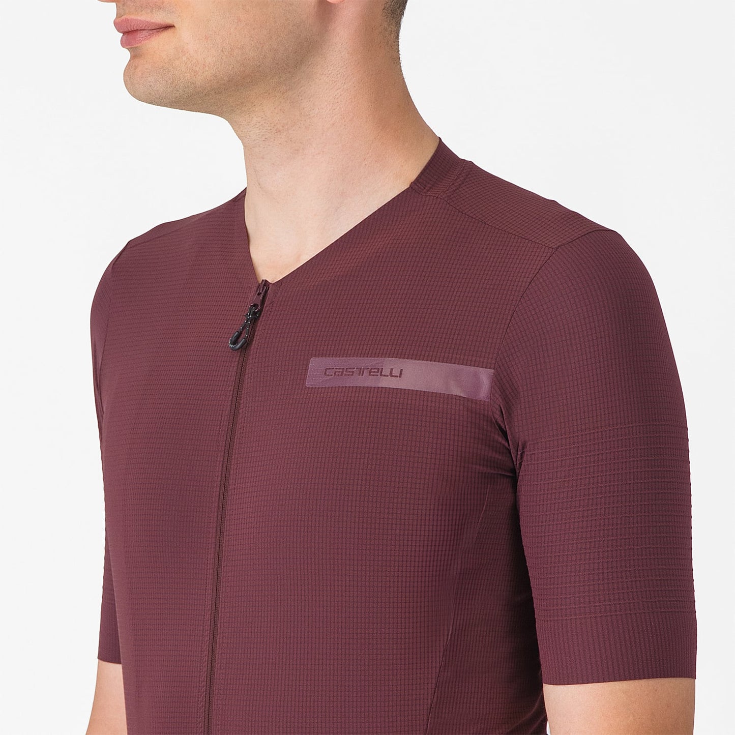 Maillot CASTELLI PREMIO EVO Mangas Cortas Burdeos