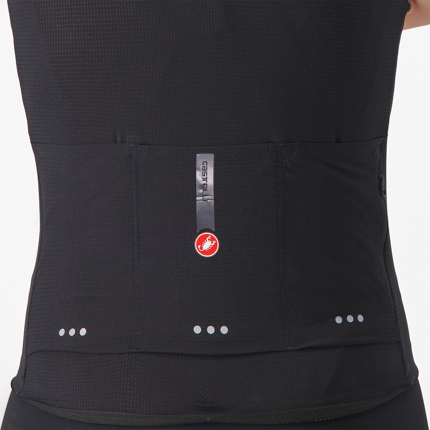 Maglia CASTELLI PREMIO EVO Donna Maniche Corte Nero