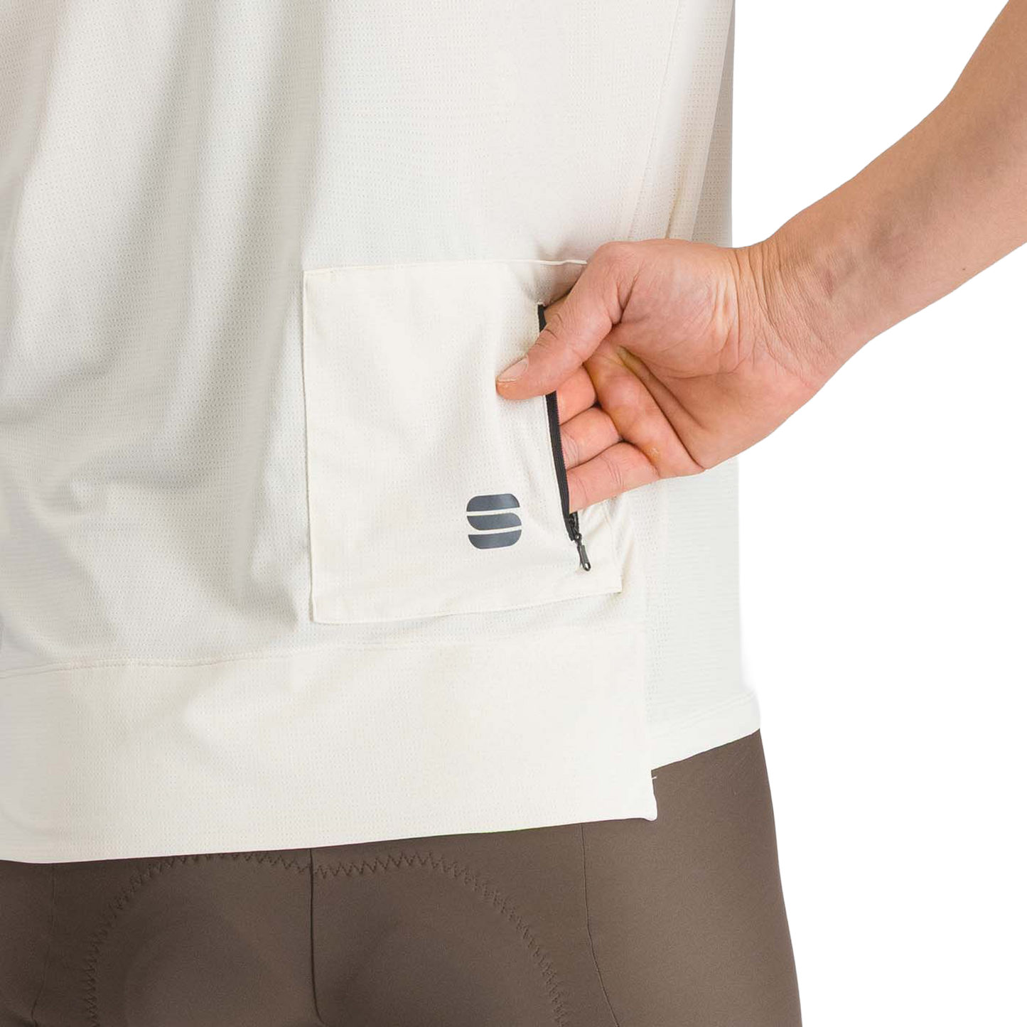 Maillot SPORTFUL SUPERGIARA TEE Manches Courtes Crème