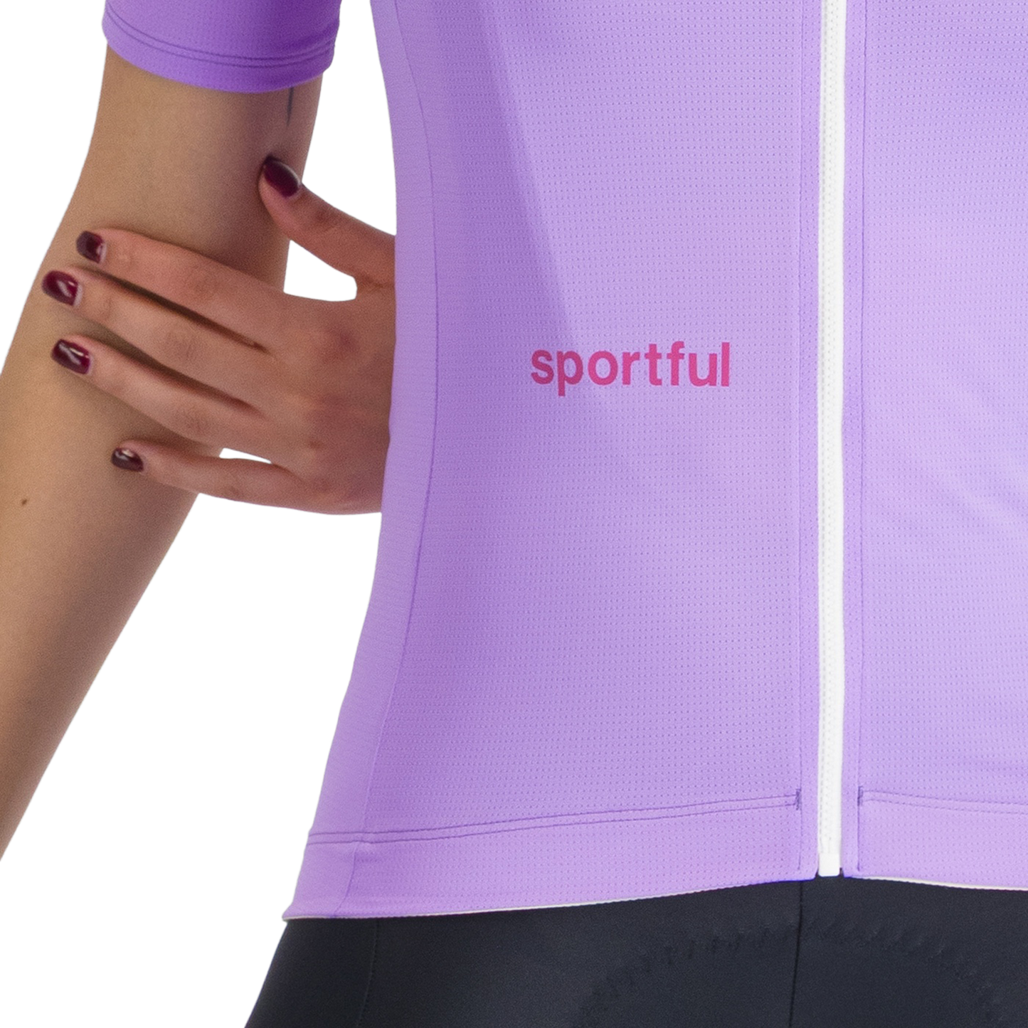 Maillot SPORTFUL CLASSIC Manches Courtes Femme Violet