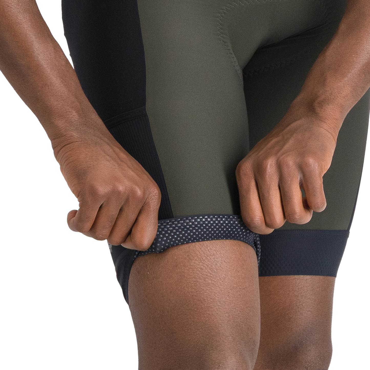 Cuissard Court à bretelles SPORTFUL SUPERGIARA 2 Kaki/Noir
