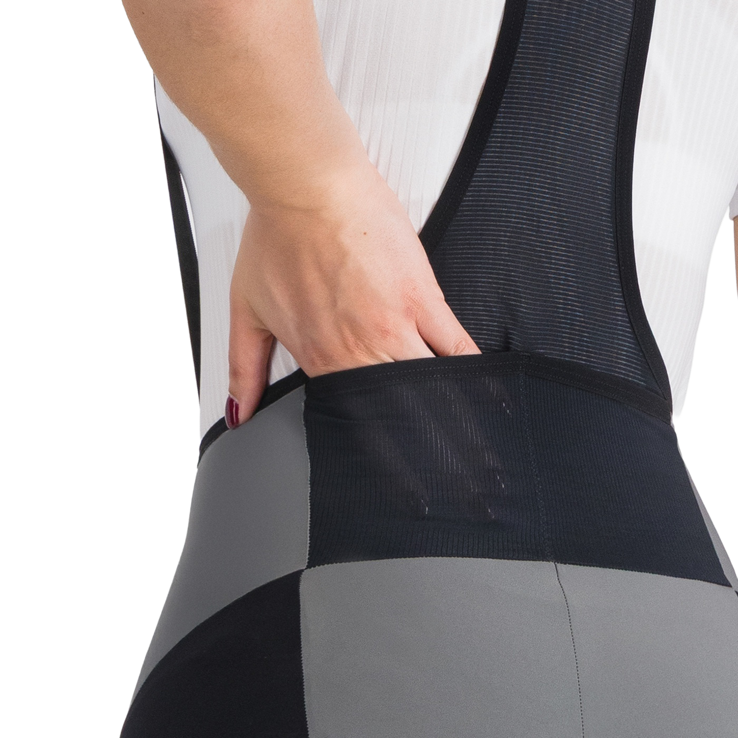 Cuissard Court à Bretelles SPORTFUL SUPERGIARA 2 Femme Gris/Noir