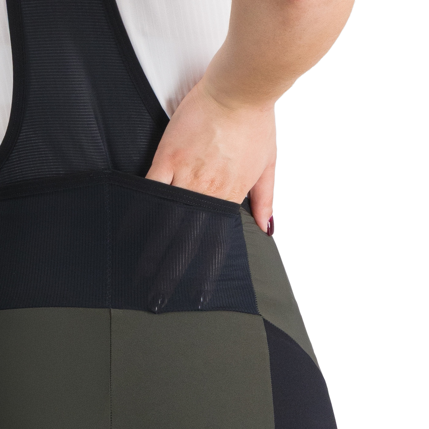 Cuissard Court à Bretelles SPORTFUL SUPERGIARA 2 Femme Kaki/Noir