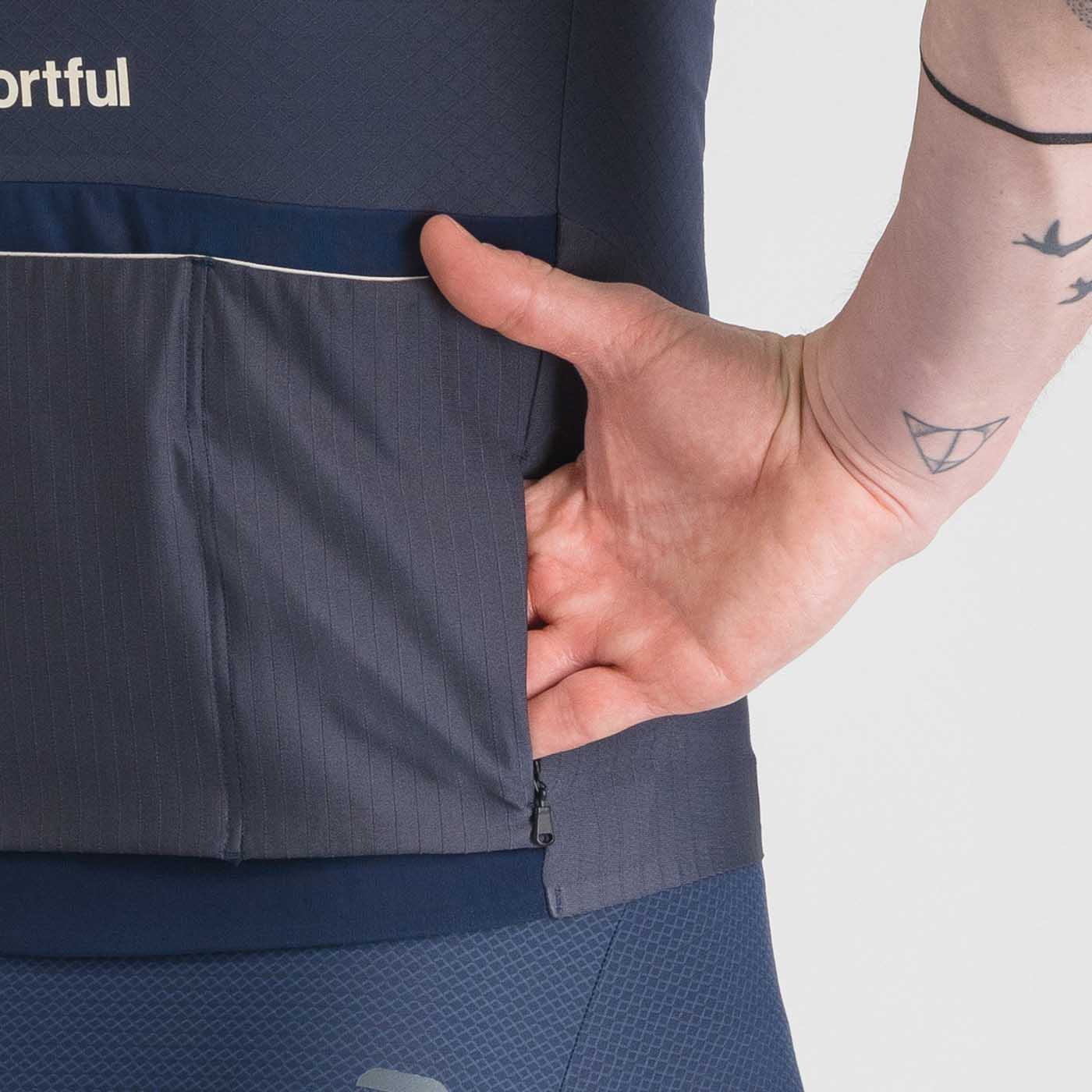 Maillot SPORTFUL HYPEREPIC Manches Courtes Marine