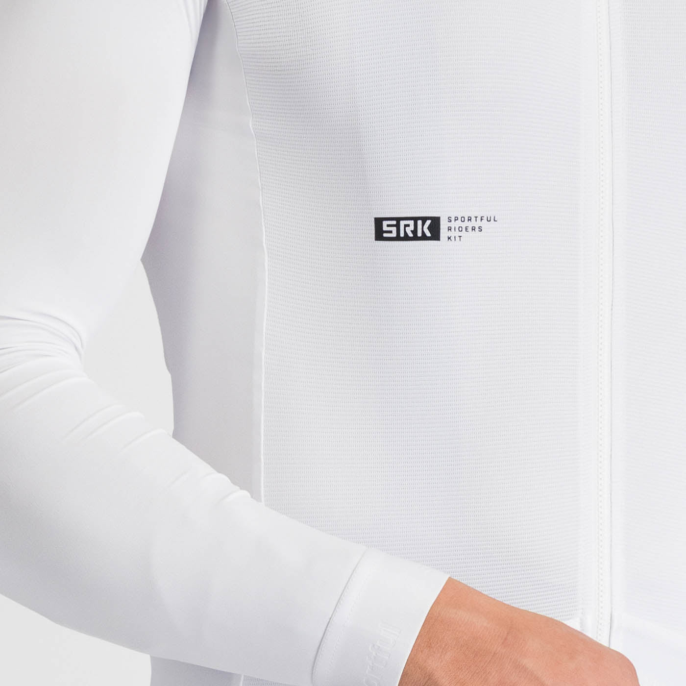 Trikot SPORTFUL SRK Lange Ärmel Weiß