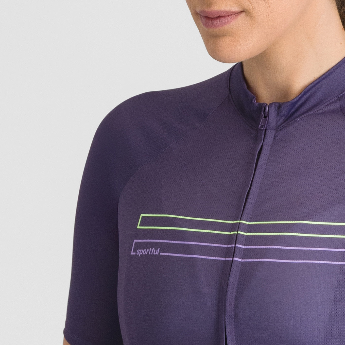 Maillot SPORTFUL STARLIGHT 2 Manches Courtes Femme Violet