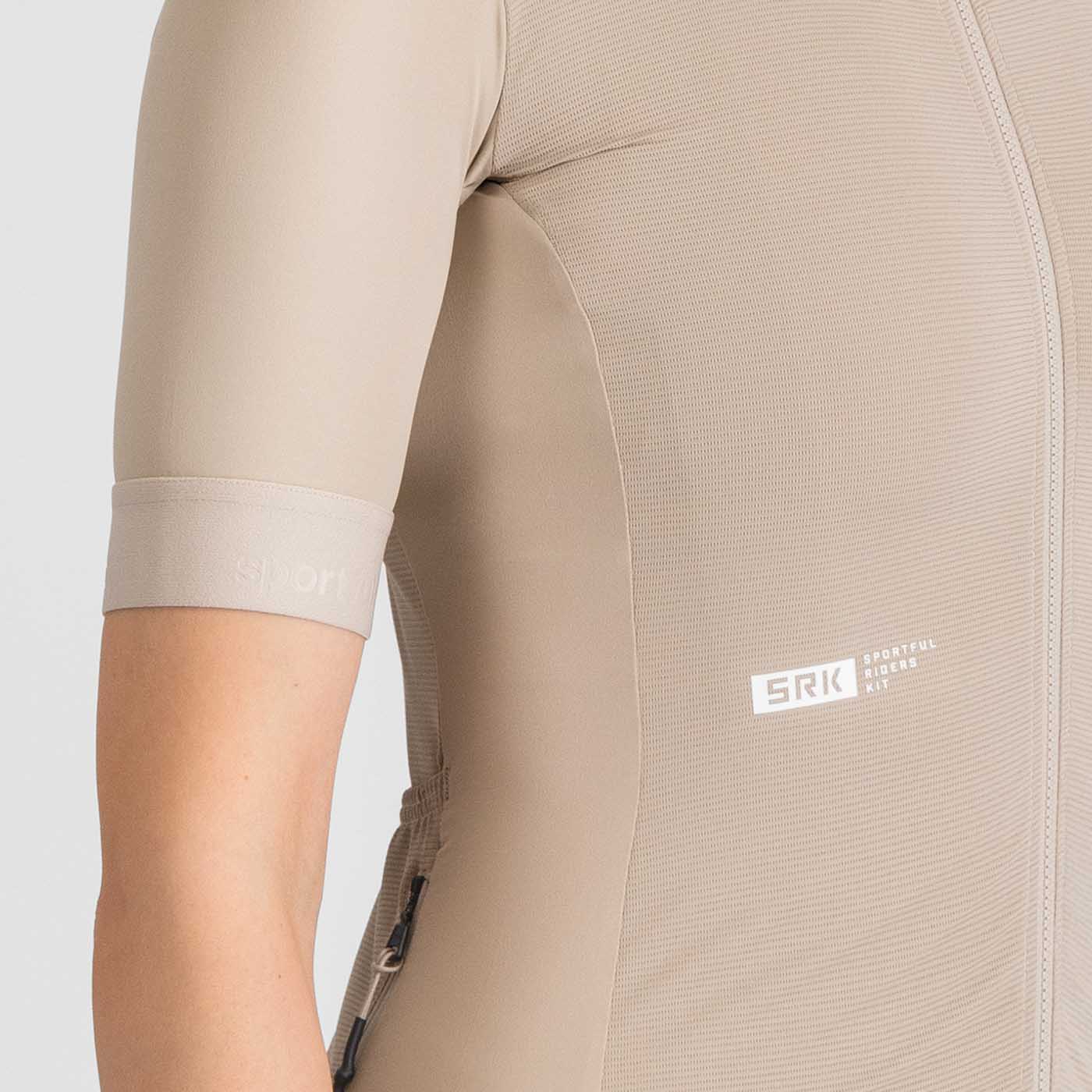 Maillot SPORTFUL SRK 2 Manches Courtes Femme Beige