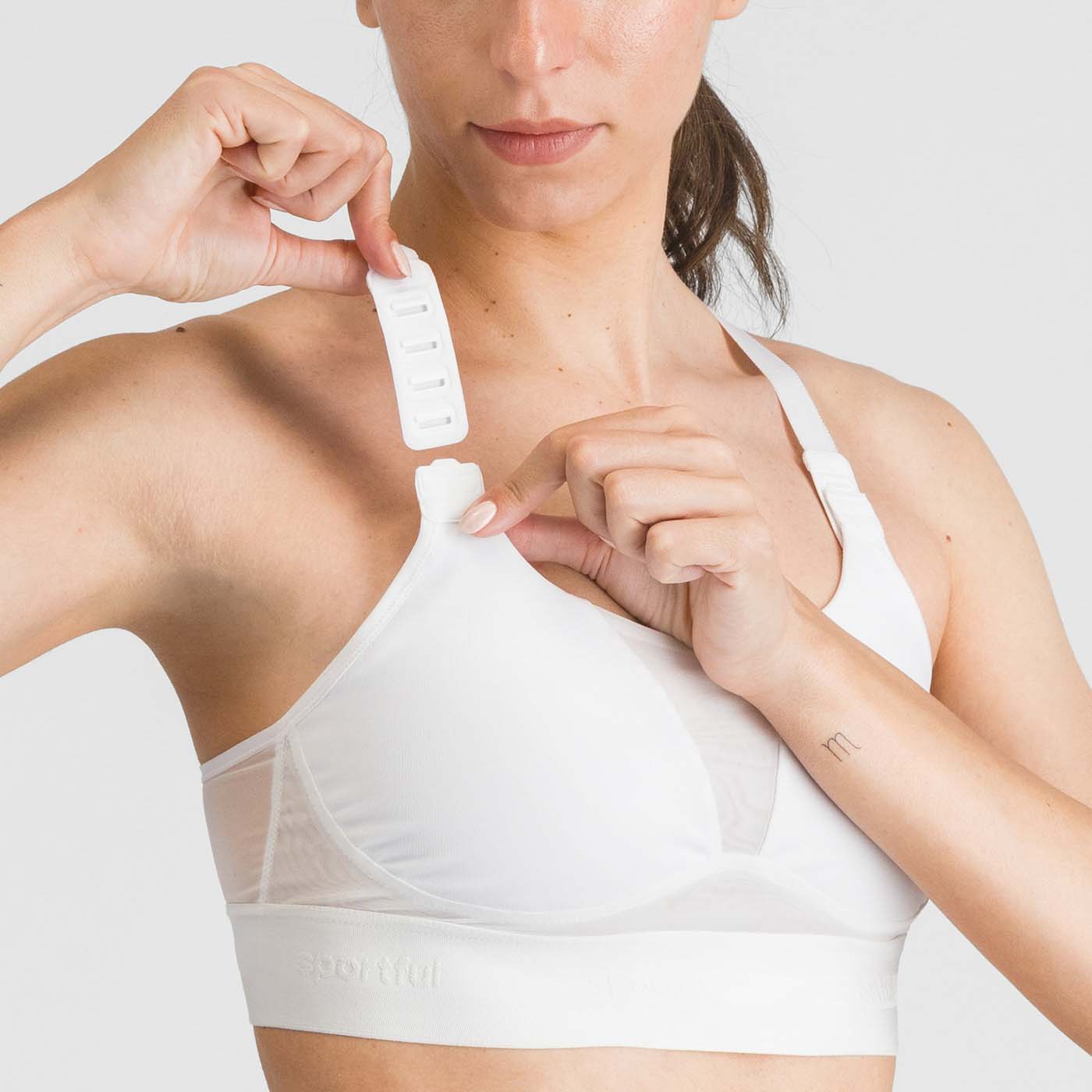 Brassière SPORTFUL ESSENTIAL Femme Blanc
