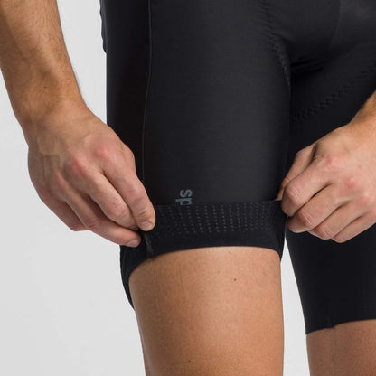 SPORTFUL SRK SHIFT mustad lühikesed traksidega püksid