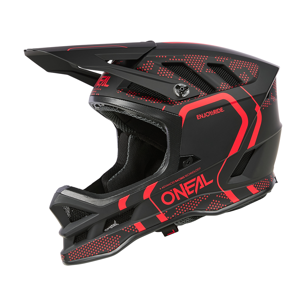 MTB-hjelm O'NEAL BLADE POLYACRYLITE STRIKE Sort/Rød