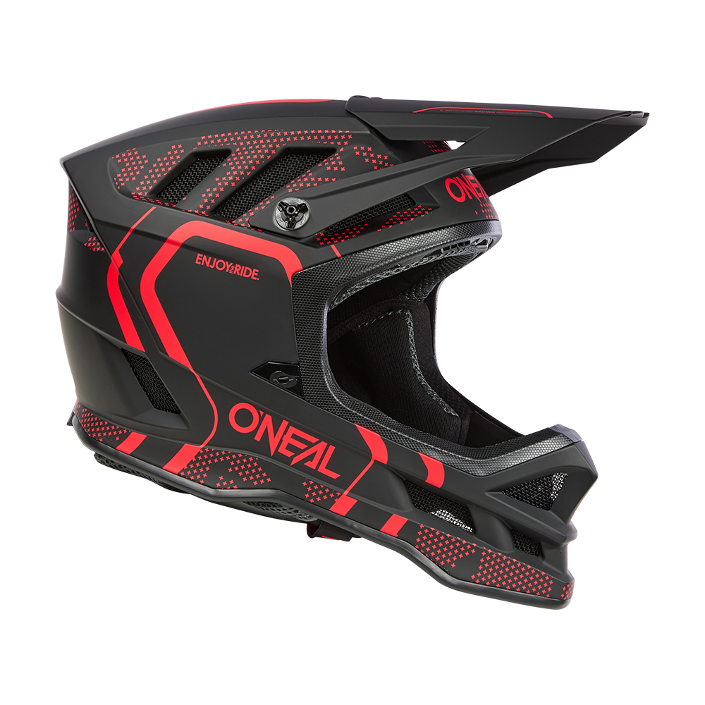 MTB-hjelm O'NEAL BLADE POLYACRYLITE STRIKE Sort/Rød