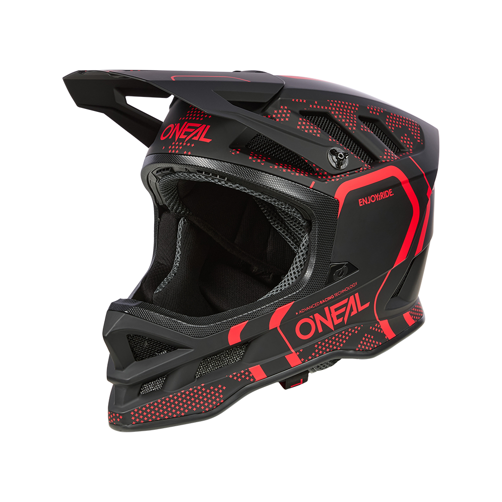 MTB-hjelm O'NEAL BLADE POLYACRYLITE STRIKE Sort/Rød