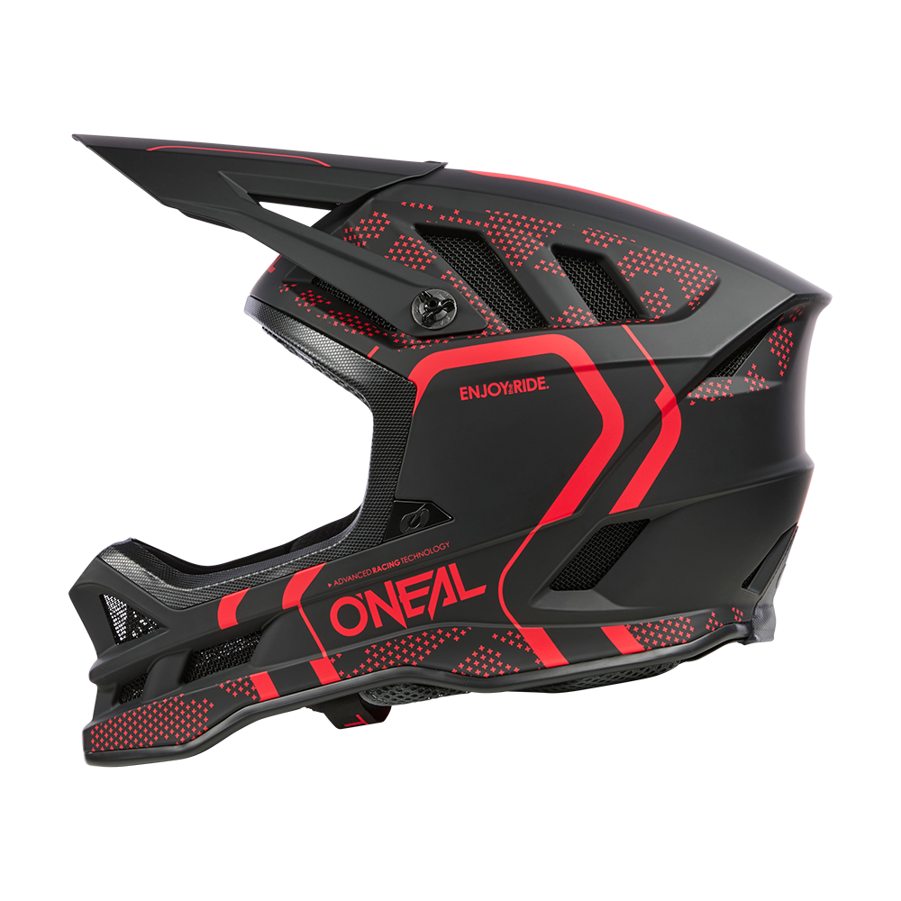 MTB-hjelm O'NEAL BLADE POLYACRYLITE STRIKE Sort/Rød