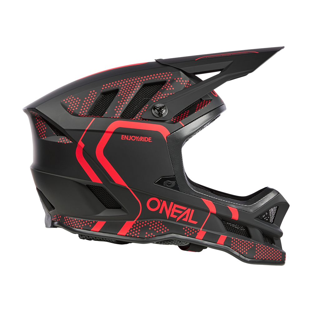 MTB-hjelm O'NEAL BLADE POLYACRYLITE STRIKE Sort/Rød