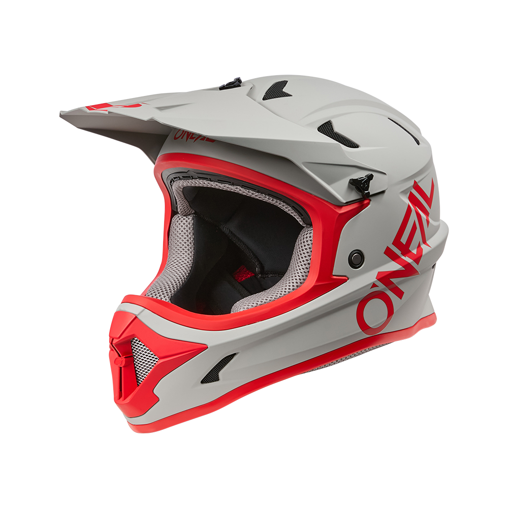 Casque VTT O'NEAL SONUS SOLID Gris/Rouge