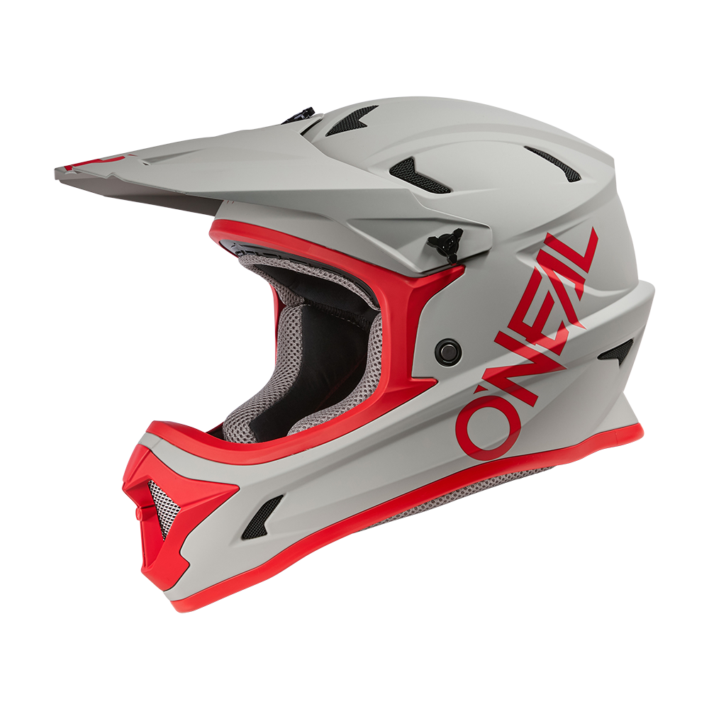 Casque VTT O'NEAL SONUS SOLID Gris/Rouge