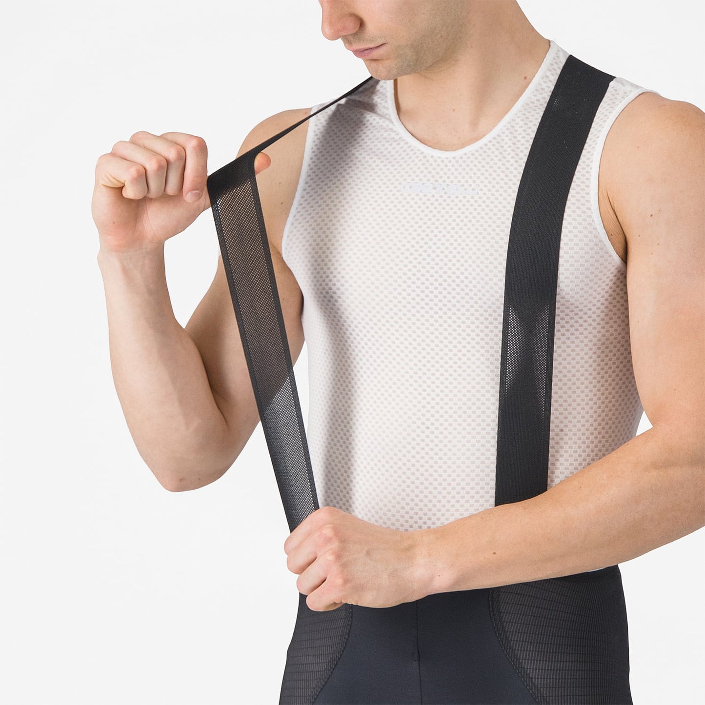 Cykelshorts med Axelband CASTELLI A/C Svart