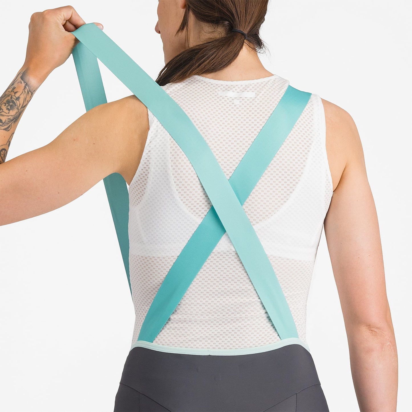 Bib-Shorts CASTELLI PRIMA 2 DT Dame Mørkegrå