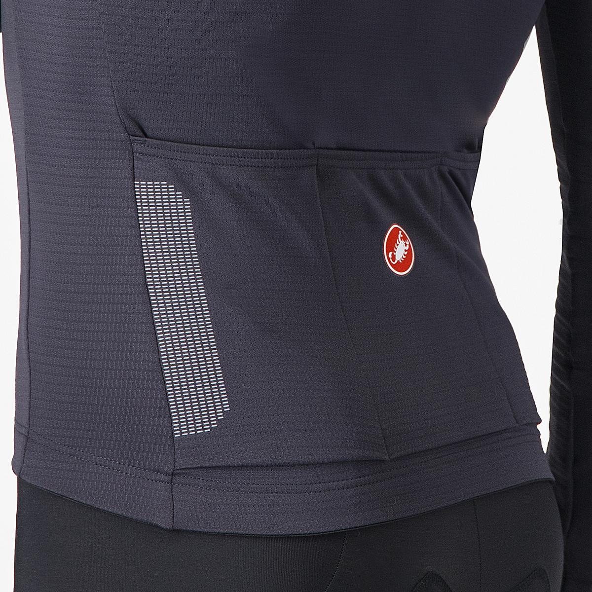 Maillot CASTELLI PURO 4 Mangas Largas Dark Gray