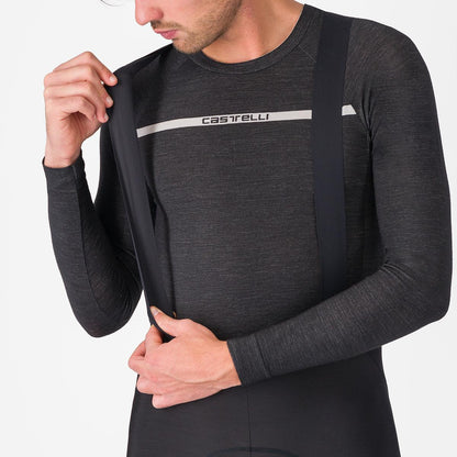 CASTELLI COMPETIZIONE Traksidega Pikad Rattapüksid Must