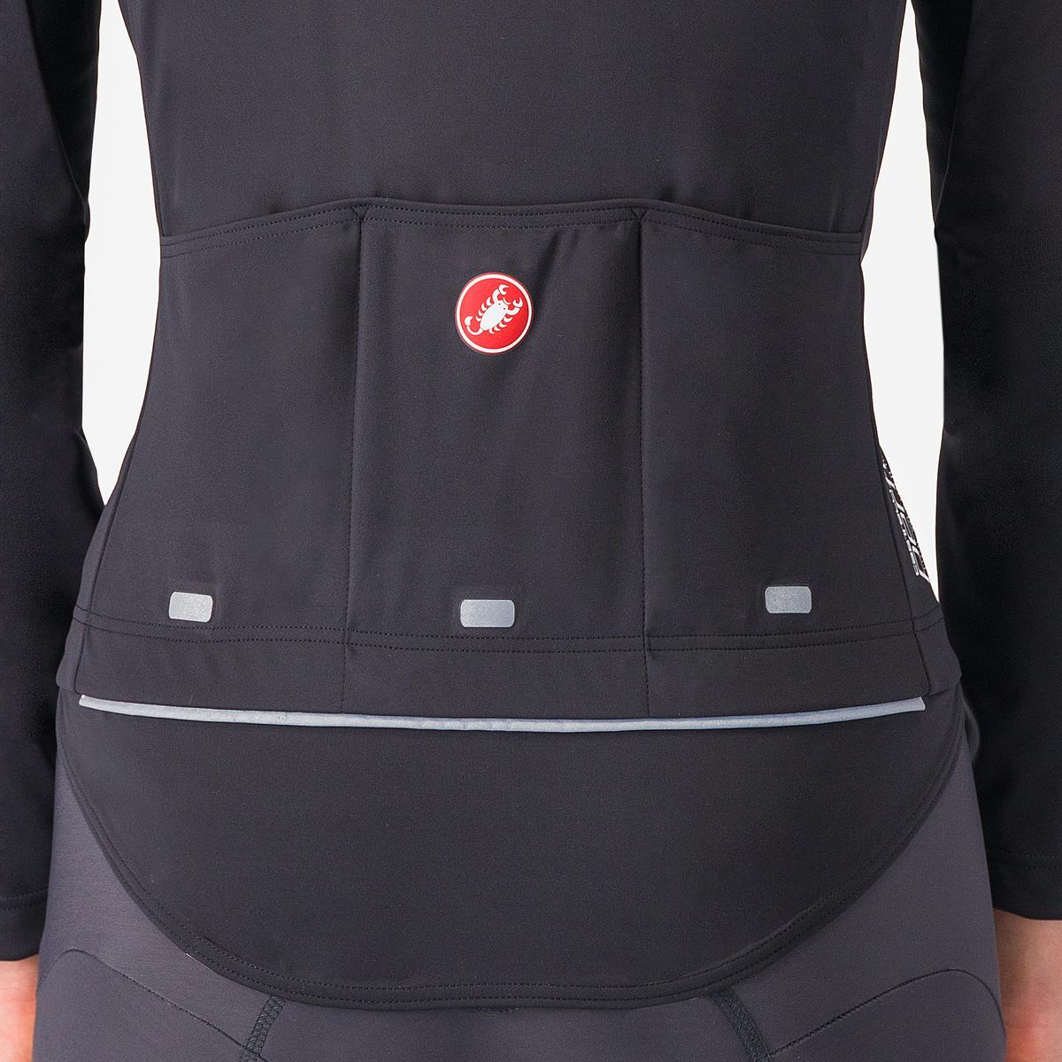 Jakke CASTELLI PERFETTO RoS 3 Dame Sort/Sort Reflex